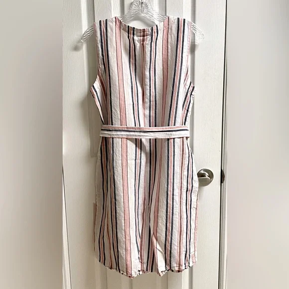 Liz Claiborne linen/cotton blend dress. Size L NWOT - Picture 2 of 4